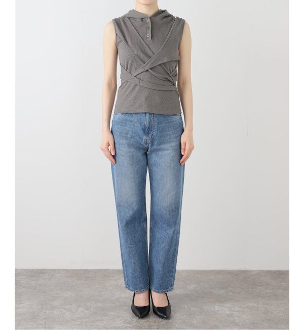 PULP「【Geek Office / ギークオフィス】 エルイーイーワイ STRAP HOODED SLEEVELESS TOP」|その他|