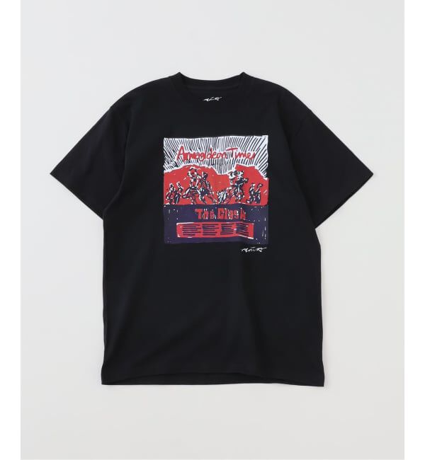 EDIFICE「RAYLOWRT(レイローリー) &times; THE CLASH(ザ・クラッシュ) Tシャツ」|Tシャツ・カットソー|ブラック