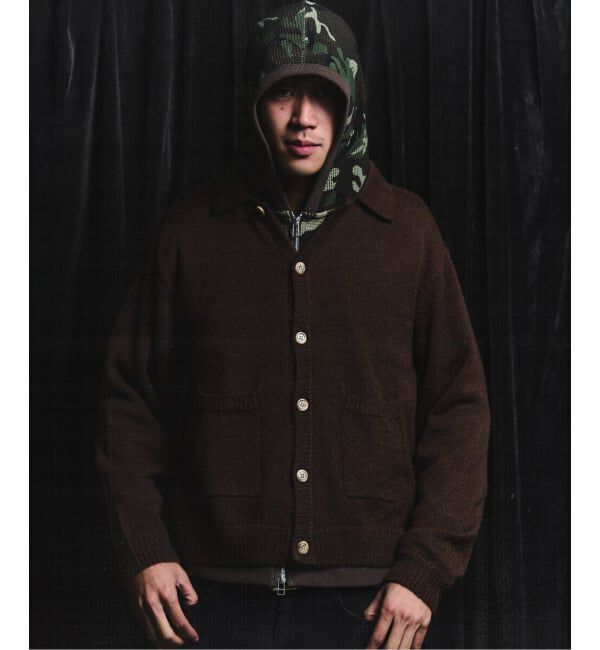 PULP「refomed / リフォメッド FRESH MAN ZIP UP HOODIE CAMO」|パーカー|