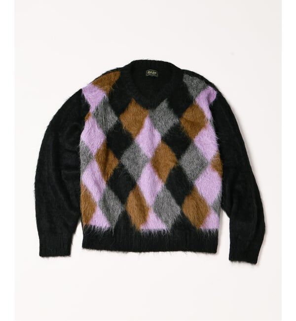 EDIFICE「DELSOL(デルソル) 別注 アーガイル ニット」|ニット・セーター|