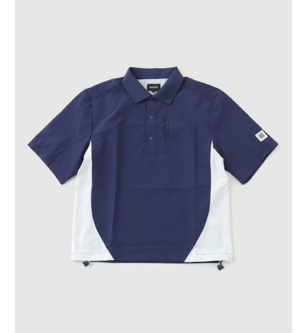 EDIFICE「MANORS GOL（マナーズゴルフ） Shooter Shirt SMTHLNK - M-25SSSHOOT」|ポロシャツ|ネイビー