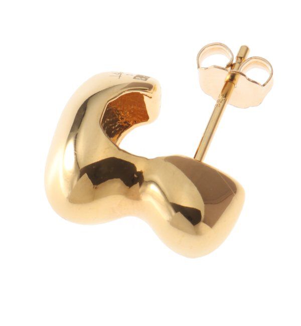 journal standard L'essage「【AGMES/アグメス】SMALL BUBBLE HOOPS GOLD VERMEIL：ピアス」|ピアス|