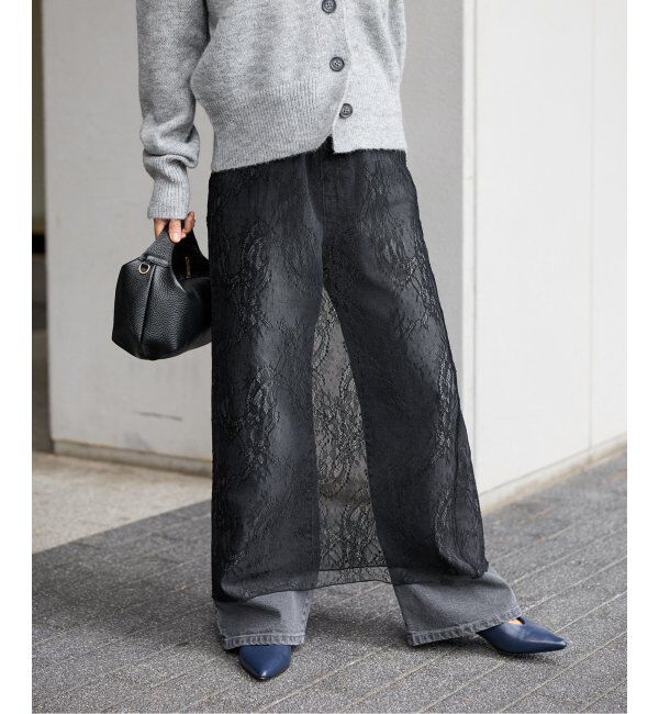 JOURNAL STANDARD relume「ラッセルストレッチレースナロースカート」|スカート|