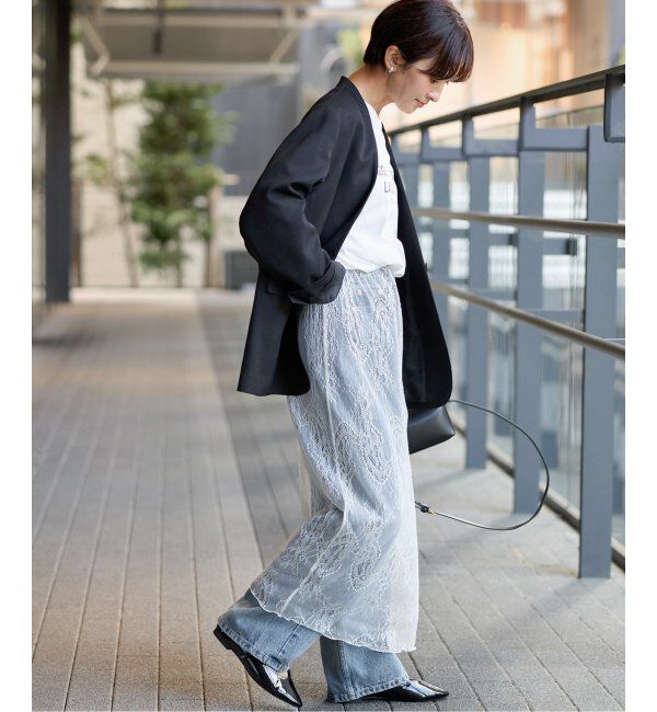 JOURNAL STANDARD relume「ラッセルストレッチレースナロースカート」|スカート|