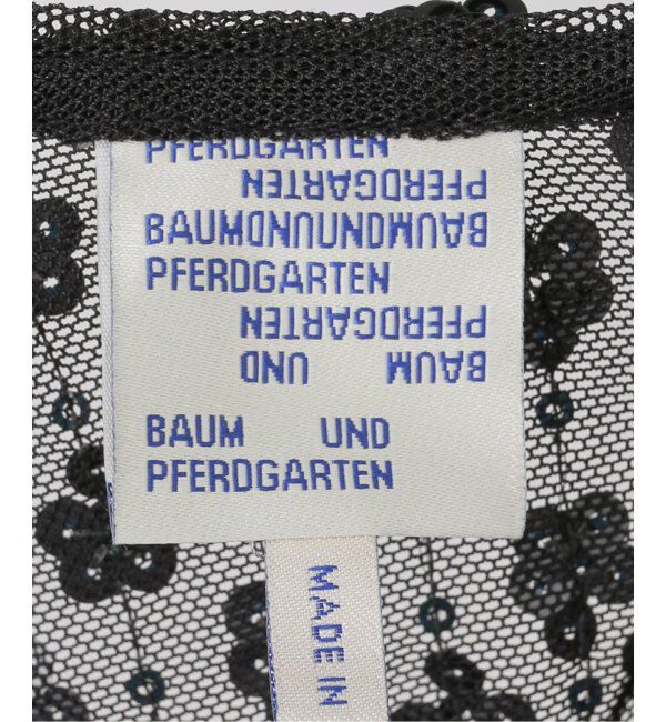 journal standard L'essage「【BAUM UND PFERDGARTEN/バウムウンドヘルガーデン】GLITTER FLOWERS BL：ブラウス」|シャツ・ブラウス|