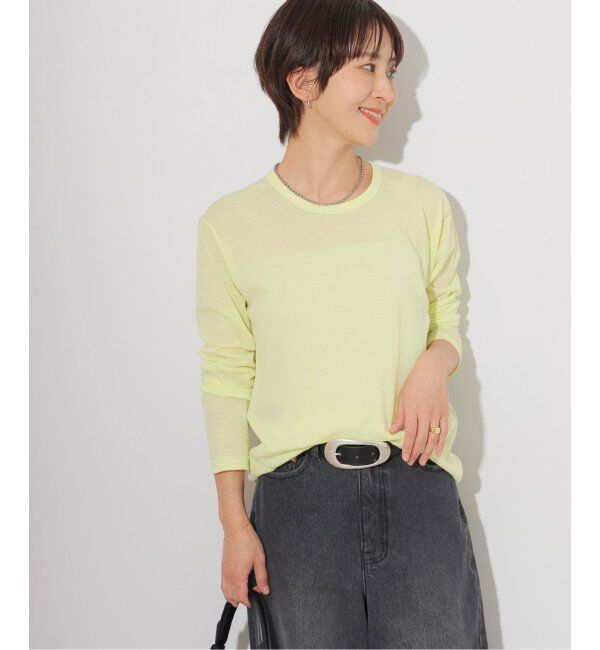 JOURNAL STANDARD relume「《追加》シアークルーネックロングTシャツ」|Tシャツ・カットソー|