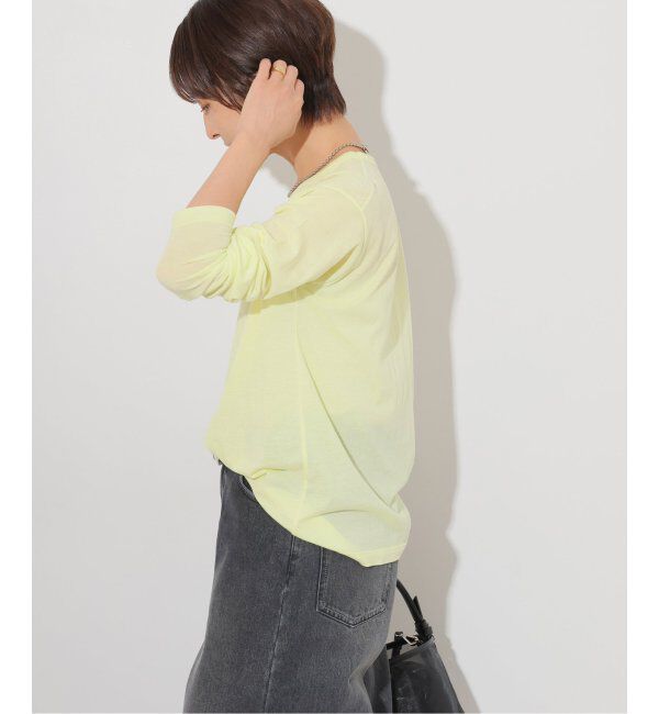 JOURNAL STANDARD relume「《追加》シアークルーネックロングTシャツ」|Tシャツ・カットソー|