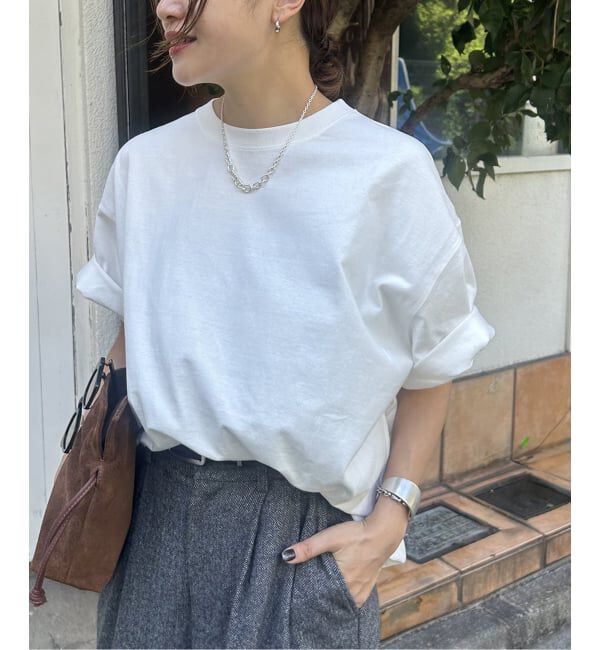 JOURNAL STANDARD「《追加》タックスウェットTシャツ」|Tシャツ・カットソー|ホワイト