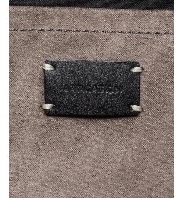 journal standard L'essage「《別注》【A VACATION】CLUB BAG L KHAKI LEO：トートバッグ」|トートバッグ|