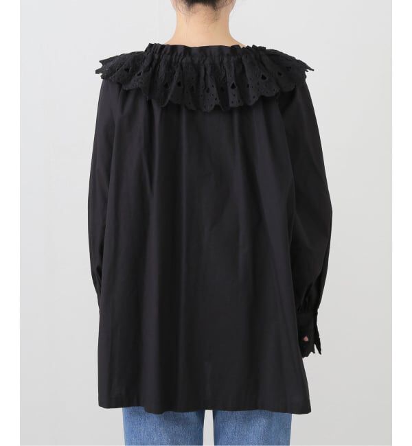 JOURNAL STANDARD「【SARA MALLIKA/サラマリカ】COTTON SCALLAP COLLER BLOUS」|シャツ・ブラウス|