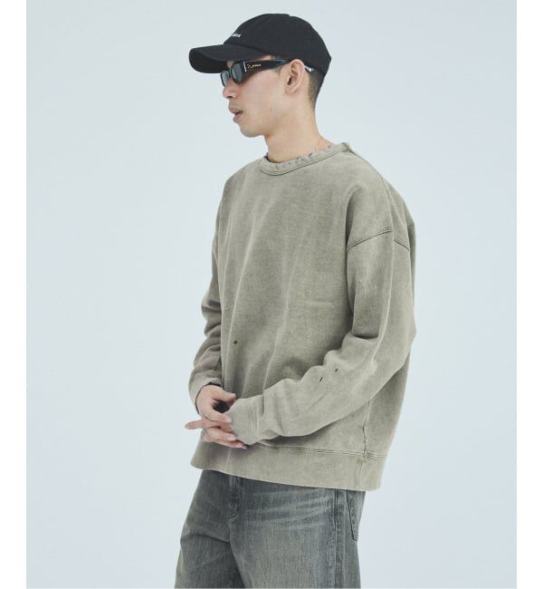 J.S.Homestead「J.S.Homestead / パシフィック 裏毛 ダメージ スウェット」|スウェット・ジャージ|