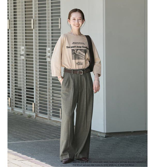 JOURNAL STANDARD「別注【ジープ】ラグランT」|Tシャツ・カットソー|