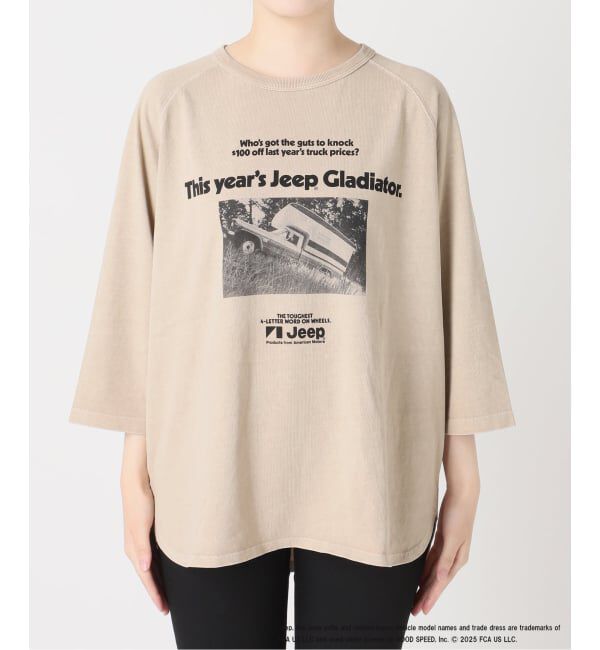 JOURNAL STANDARD「別注【ジープ】ラグランT」|Tシャツ・カットソー|