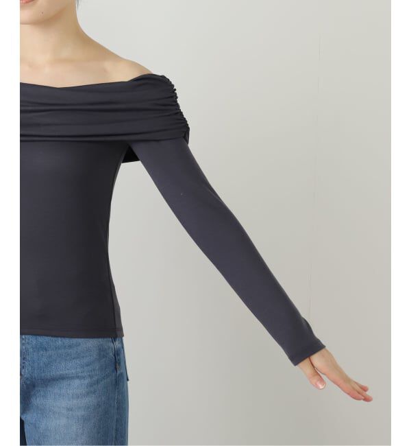 Oriens JOURNAL STANDARD「【COOME/コーメ】 FOLD OVER LS TOP COOMEFW25CS01」|Tシャツ・カットソー|