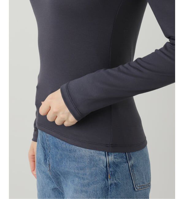 Oriens JOURNAL STANDARD「【COOME/コーメ】 FOLD OVER LS TOP COOMEFW25CS01」|Tシャツ・カットソー|