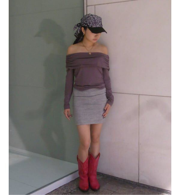 Oriens JOURNAL STANDARD「【COOME/コーメ】 FOLD OVER LS TOP COOMEFW25CS01」|Tシャツ・カットソー|