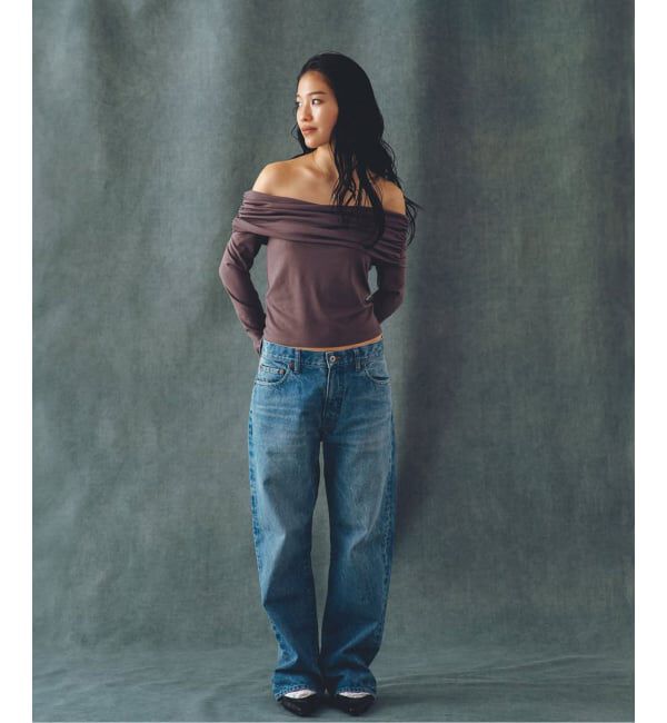 Oriens JOURNAL STANDARD「【COOME/コーメ】 FOLD OVER LS TOP COOMEFW25CS01」|Tシャツ・カットソー|