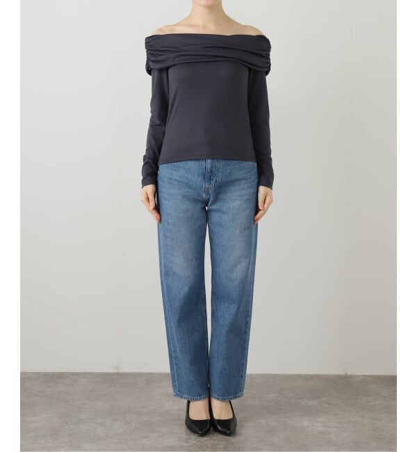 Oriens JOURNAL STANDARD「【COOME/コーメ】 FOLD OVER LS TOP COOMEFW25CS01」|Tシャツ・カットソー|