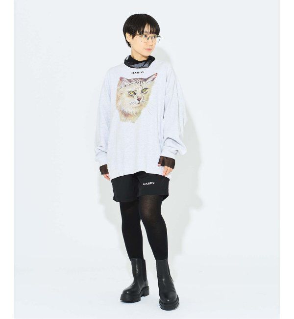 HARDY NOIR「《追加》CAT PRINT スウエット」|スウェット・ジャージ|