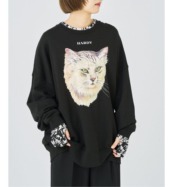 HARDY NOIR「《追加》CAT PRINT スウエット」|スウェット・ジャージ|