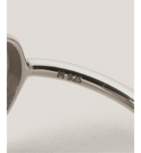 NOBLE「MARIHA/マリハ Wish Stones リング オーバル横SS(ハウライト)」|リング|