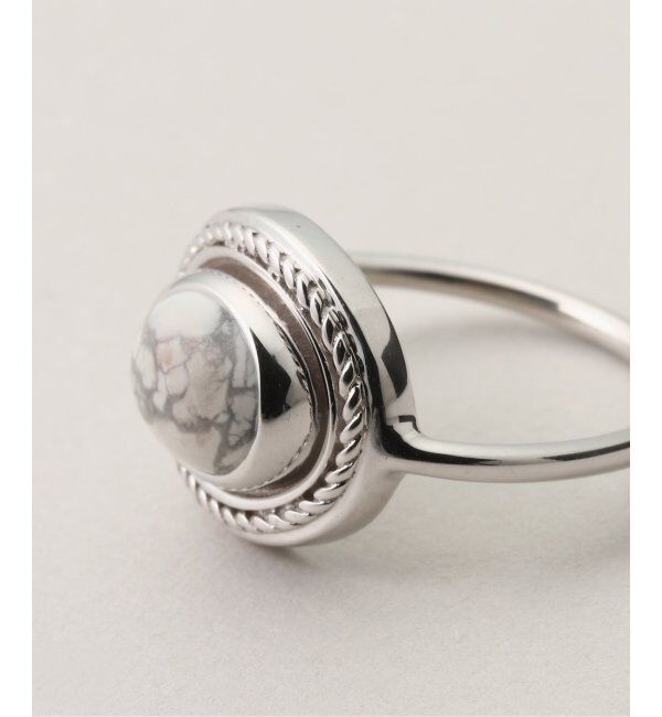 NOBLE「MARIHA/マリハ Wish Stones リング オーバル横SS(ハウライト)」|リング|