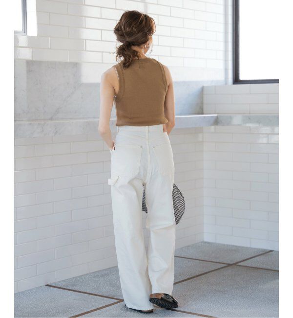 Spick and Span「《追加》18G リブニットタンク」|タンクトップ|