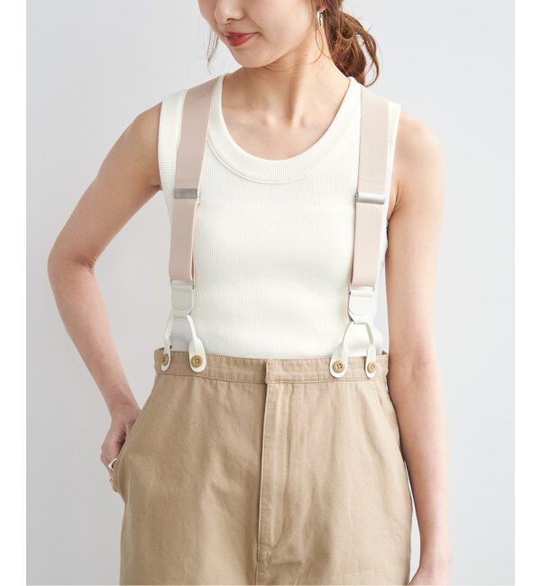 Spick and Span「《追加》18G リブニットタンク」|タンクトップ|
