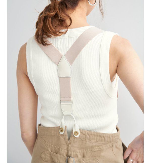 Spick and Span「《追加》18G リブニットタンク」|タンクトップ|