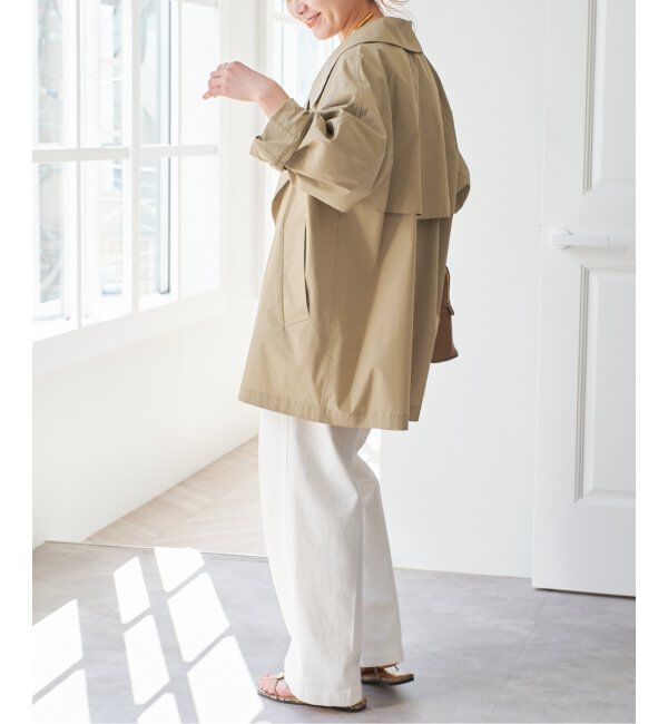 Spick and Span「《WEB限定 / 追加》C/Pミドル丈トレンチコート」|トレンチコート|