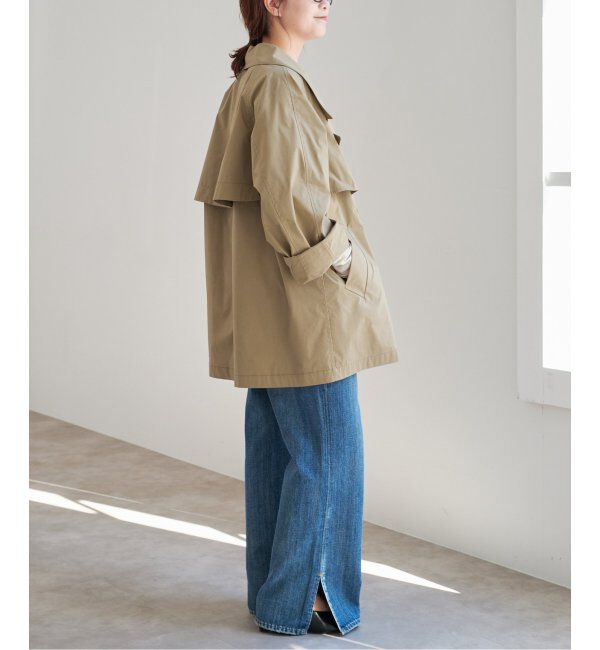 Spick and Span「《WEB限定 / 追加》C/Pミドル丈トレンチコート」|トレンチコート|