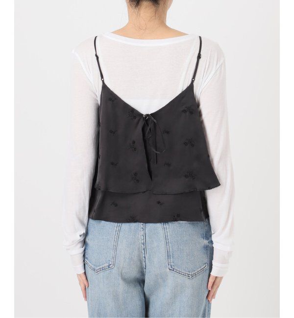 Spick and Span「TICCA / ティッカ フラワー2wayビスチェ」|キャミソール|