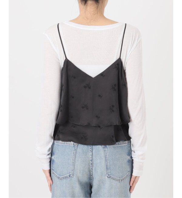 Spick and Span「TICCA / ティッカ フラワー2wayビスチェ」|キャミソール|