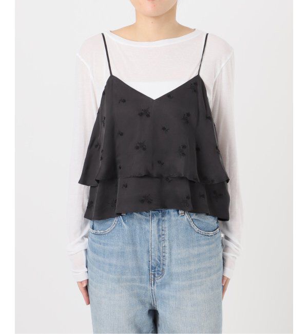 Spick and Span「TICCA / ティッカ フラワー2wayビスチェ」|キャミソール|