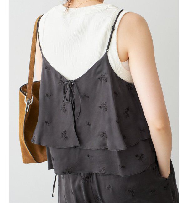 Spick and Span「TICCA / ティッカ フラワー2wayビスチェ」|キャミソール|