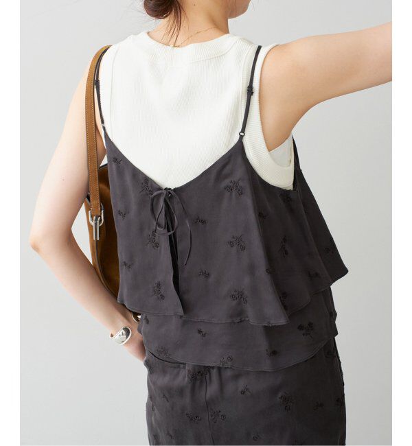 Spick and Span「TICCA / ティッカ フラワー2wayビスチェ」|キャミソール|