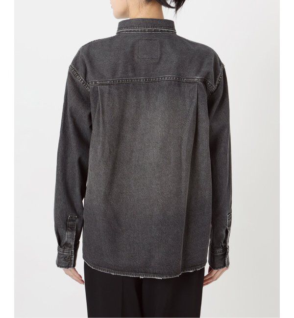 Spick and Span「《WEB限定 / 追加》5 1/2 SOFT DENIM SHIRT」|シャツ・ブラウス|