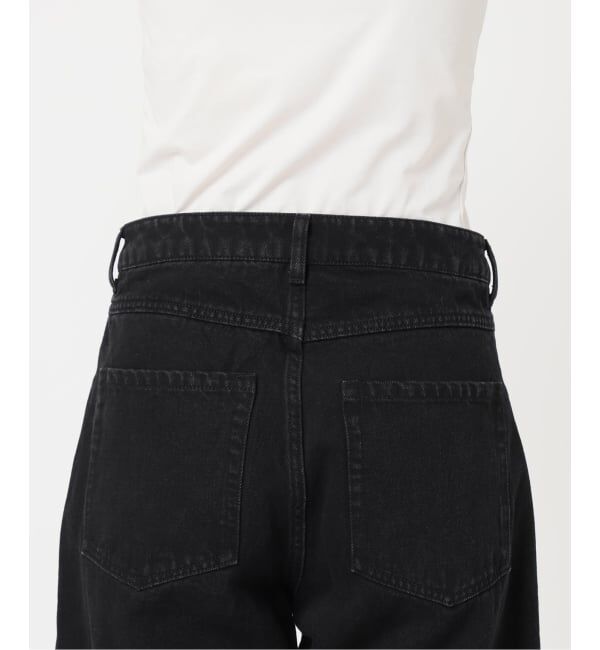 U by SPICK&SPAN「《追加》サイドタックワイドデニム」|デニム|