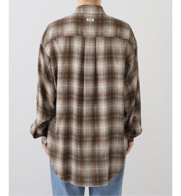 FRAMeWORK「JANE SMITH/ジェーンスミス COTTON RAYON SILK PRINT CHECK」|シャツ・ブラウス|