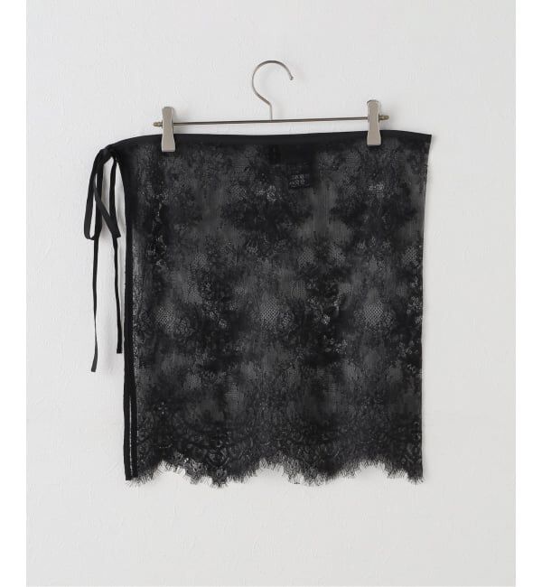 Spick and Span「レースレイヤードラップスカート」|スカート|