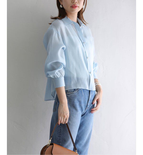  「《追加》シアーパールシャツ」|シャツ・ブラウス|