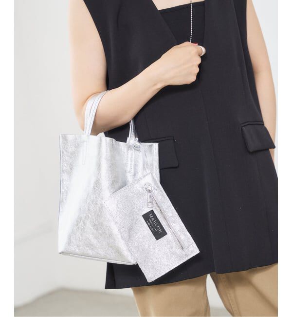  「MARLON/マーロン SHOPPER MINI LAMI」|トートバッグ|