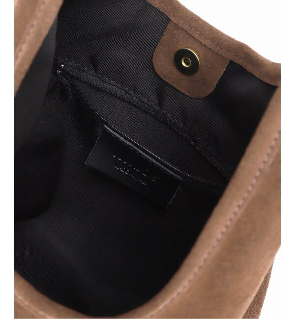  「MILOS/ミロス SUEDE TRIANGLE BAG」|ショルダー・メッセンジャー|