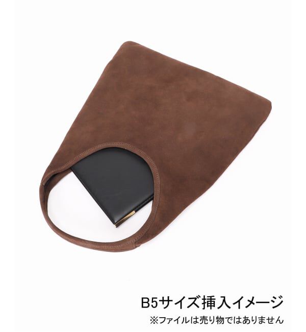  「MILOS/ミロス SUEDE TRIANGLE BAG」|ショルダー・メッセンジャー|