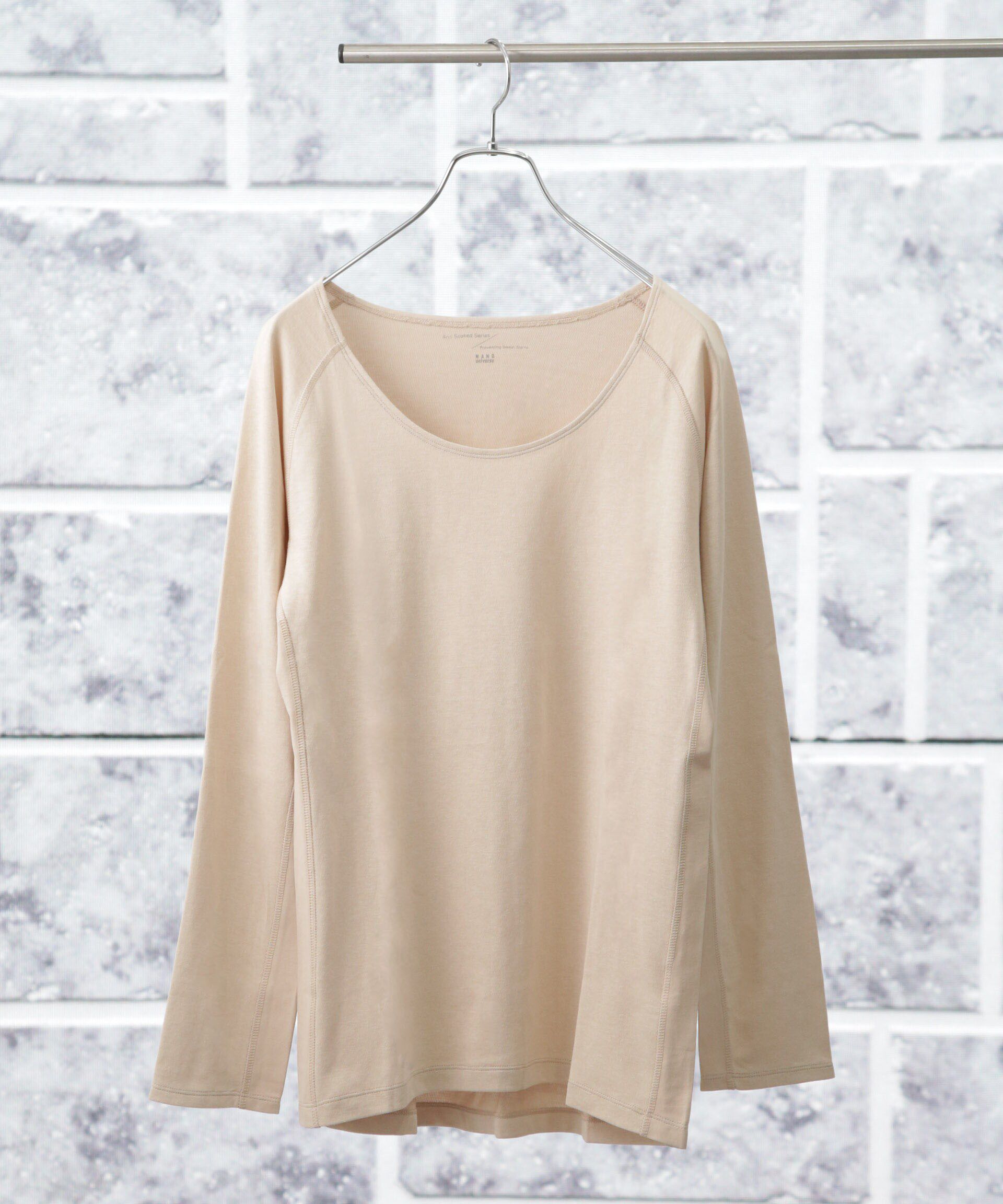 nano･universe「Anti Soaked(R)Plus インナーTシャツ 長袖」|Tシャツ・カットソー|