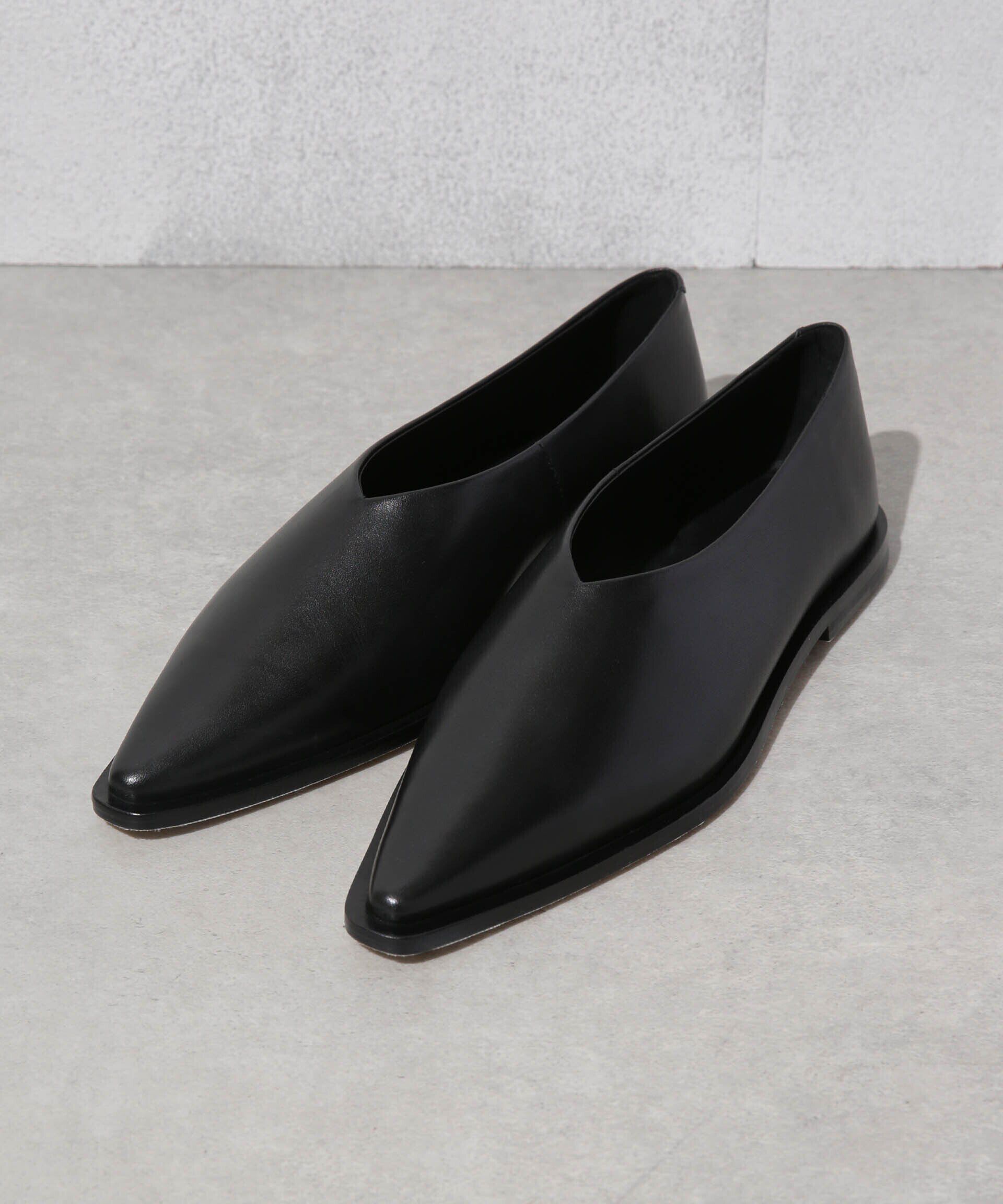 nano･universe「JVAM/AUGUST ポインテッドシューズ」|ビジネス・ドレスシューズ|