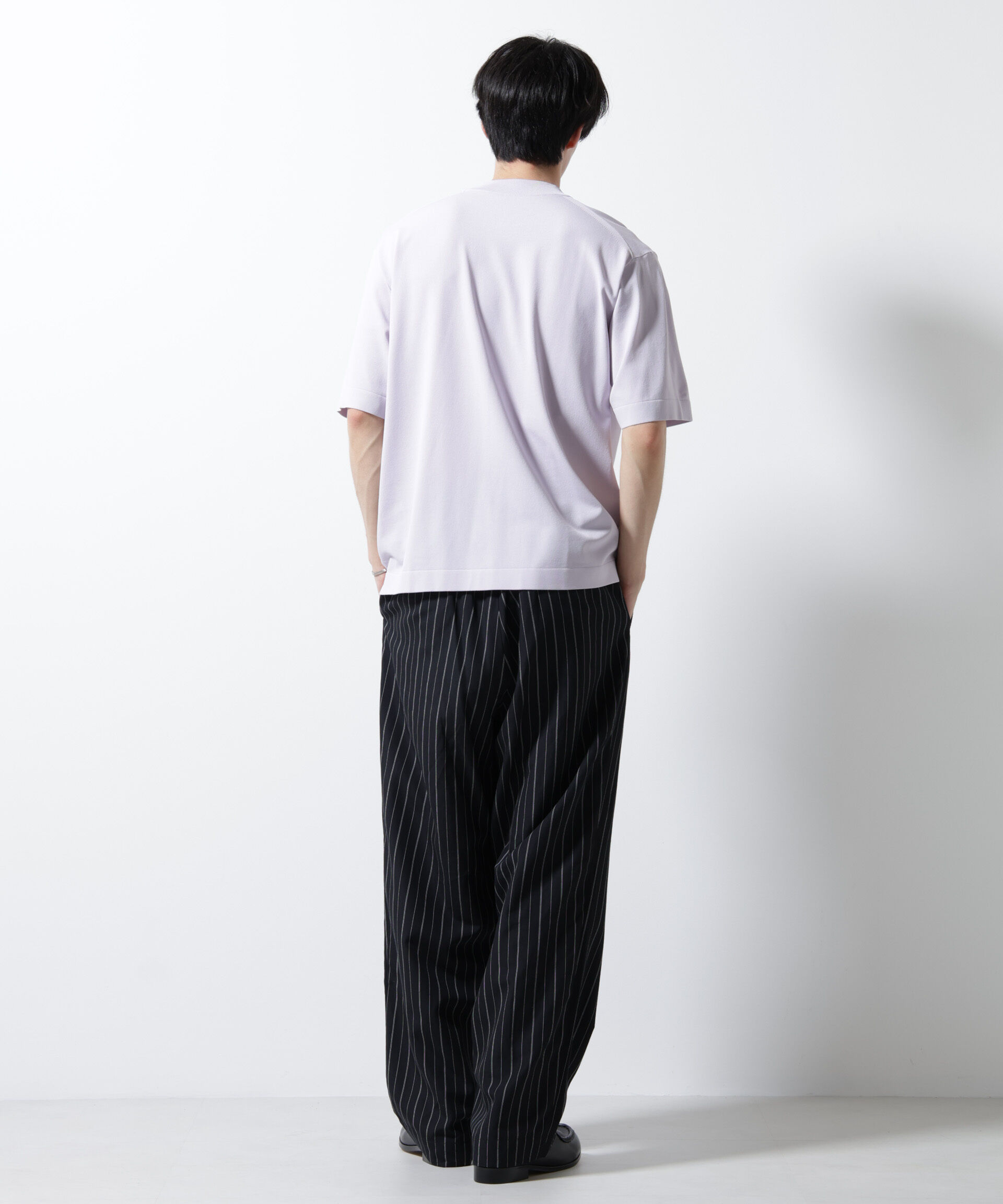 nano･universe「｢ELITE 7 FUNCTION｣モックネックニット」|ニット・セーター|