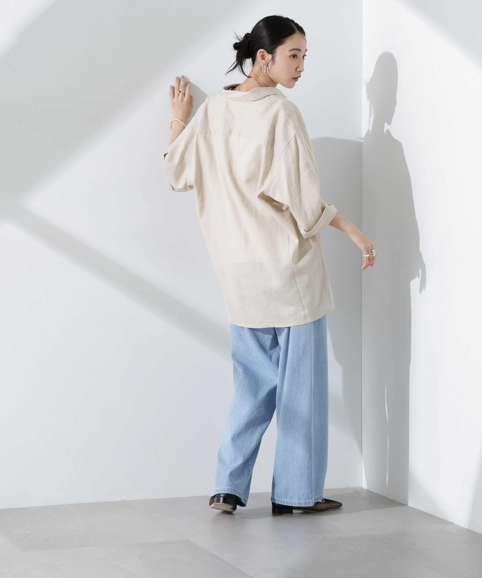 nano･universe「ドロストソフトデニム」|チノ|