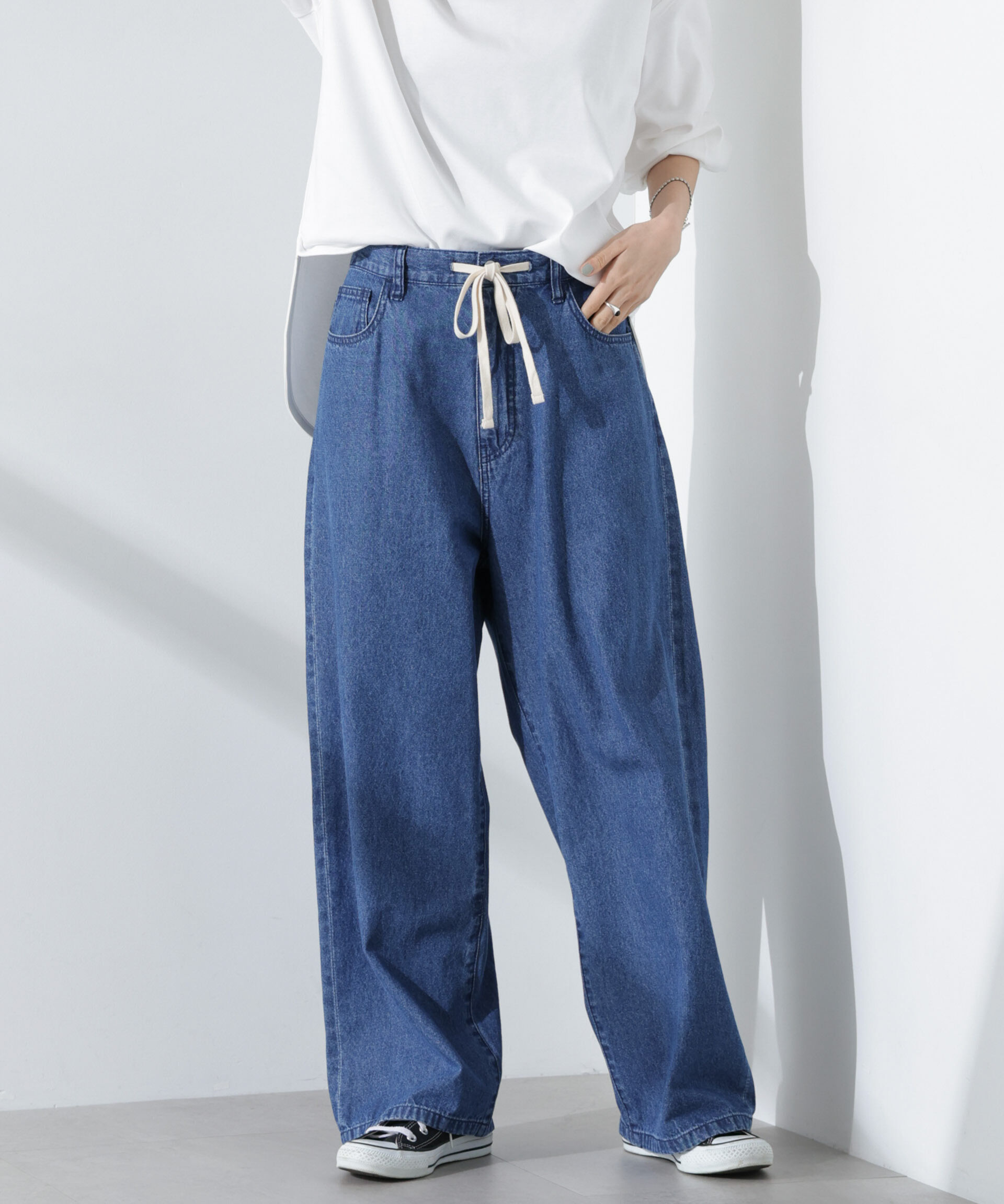 nano･universe「ドロストソフトデニム」|チノ|