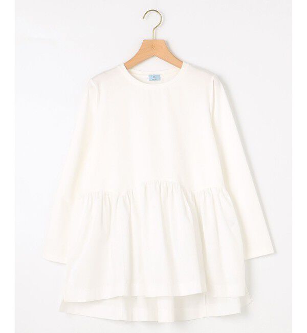 組曲「ペプラムレイヤード 長袖Tシャツ」|Tシャツ・カットソー|